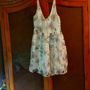 Anthro Maeve fit and flare floral dress size 12 NWT